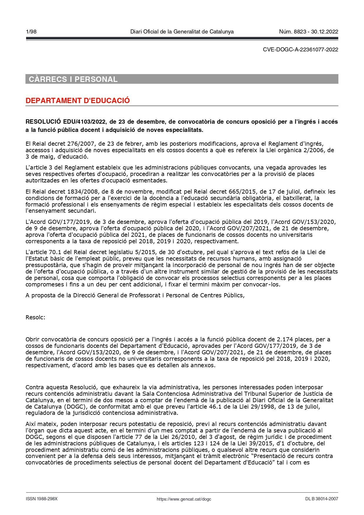 RESOLUCIÓ EDU_4103_2022, de 23 de desembre, de convocatòria de concurs - ÚLTIMA CONVOCATORIA CATALUÑA_page-0001