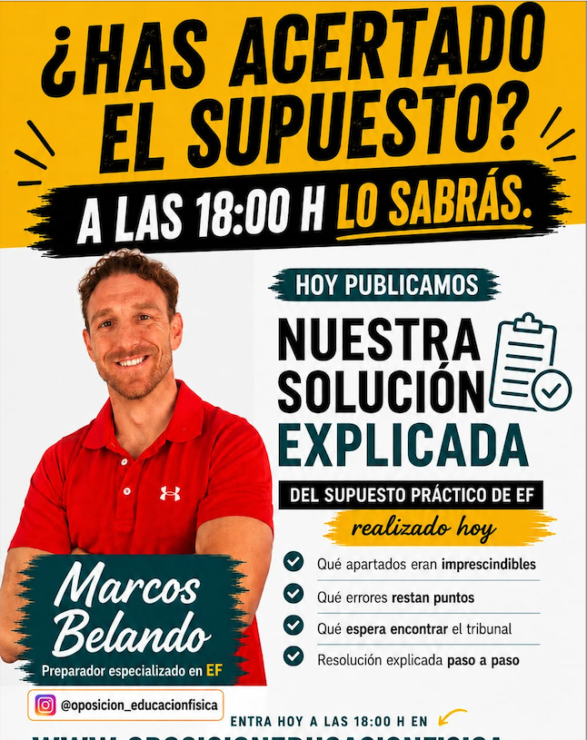 Supuesto práctico Comunidad de Madrid